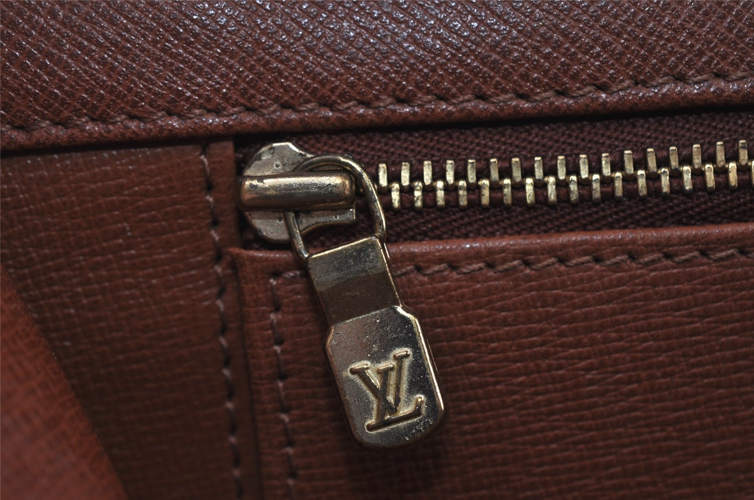 Authentic Louis Vuitton Monogram Pochette Dame GM M51810 Clutch Hand Bag 7016I