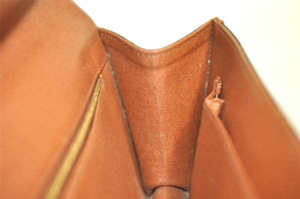 Authentic Louis Vuitton Monogram Pochette Dame GM M51810 Clutch Hand Bag 7016I