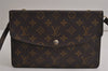 Auth Louis Vuitton Monogram Pochette Double Rabat Shoulder Bag M51815 Junk 7016J