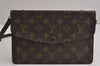 Auth Louis Vuitton Monogram Pochette Double Rabat Shoulder Bag M51815 Junk 7016J