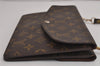 Auth Louis Vuitton Monogram Pochette Double Rabat Shoulder Bag M51815 Junk 7016J