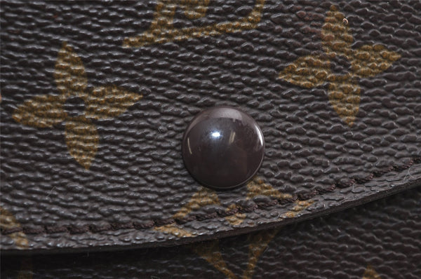 Auth Louis Vuitton Monogram Pochette Double Rabat Shoulder Bag M51815 Junk 7016J