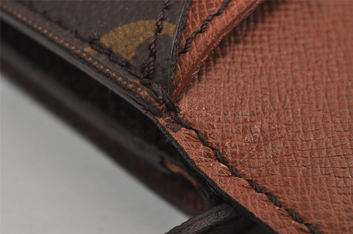 Auth Louis Vuitton Monogram Pochette Double Rabat Shoulder Bag M51815 Junk 7016J