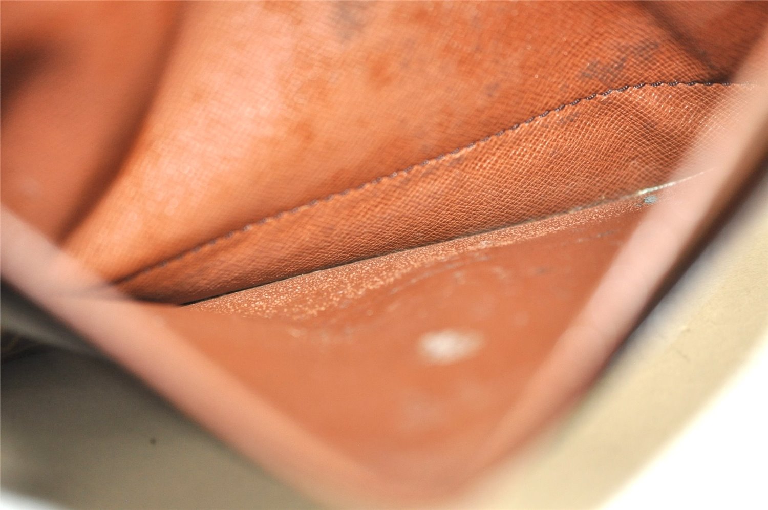 Auth Louis Vuitton Monogram Pochette Double Rabat Shoulder Bag M51815 Junk 7016J