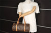 Authentic Louis Vuitton Monogram Papillon 30 Hand Bag M51385 LV 7017I