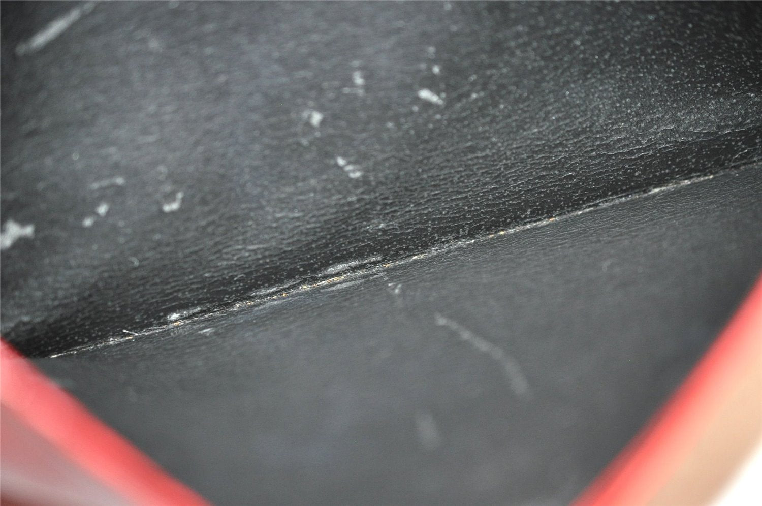 Authentic Louis Vuitton Epi Montaigne 27 Clutch Hand Bag Red M52657 LV 7017J