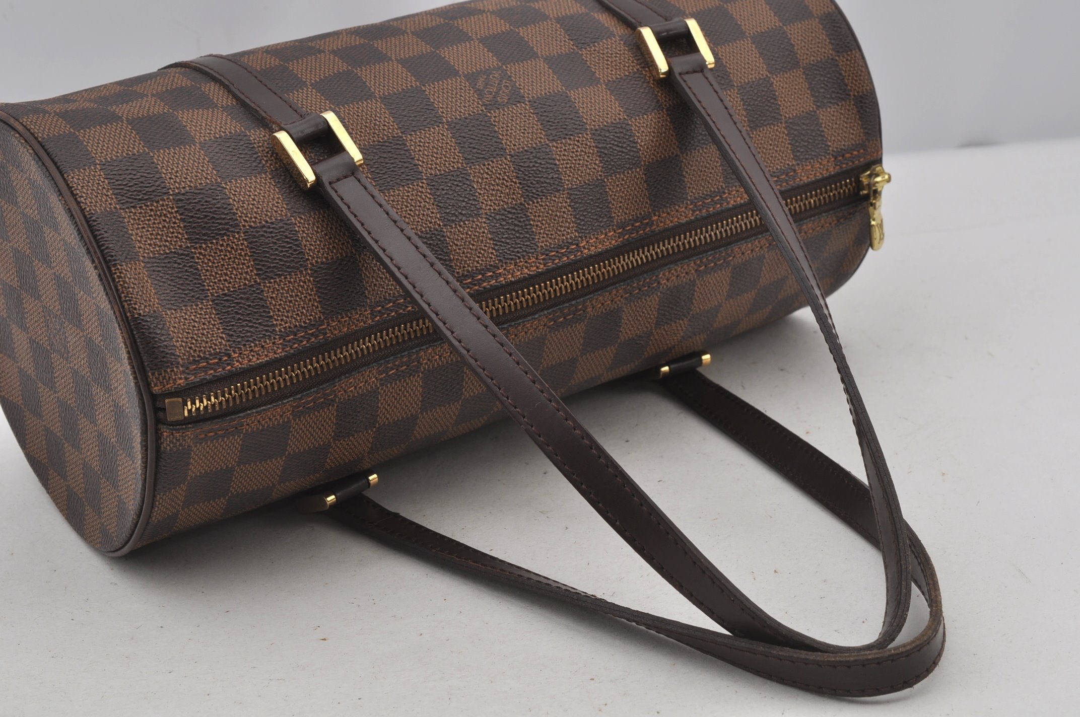 Authentic Louis Vuitton Damier Papillon 30 Hand Bag Purse N51303 LV 7018J