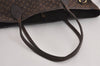 Authentic Louis Vuitton Monogram Idylle Neverfull MM Tote Bag M40513 Brown 7019J