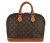Authentic Louis Vuitton Monogram Alma Hand Bag Purse M51130 LV 7020J