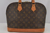Authentic Louis Vuitton Monogram Alma Hand Bag Purse M51130 LV 7020J