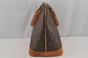 Authentic Louis Vuitton Monogram Alma Hand Bag Purse M51130 LV 7020J