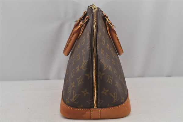 Authentic Louis Vuitton Monogram Alma Hand Bag Purse M51130 LV 7020J