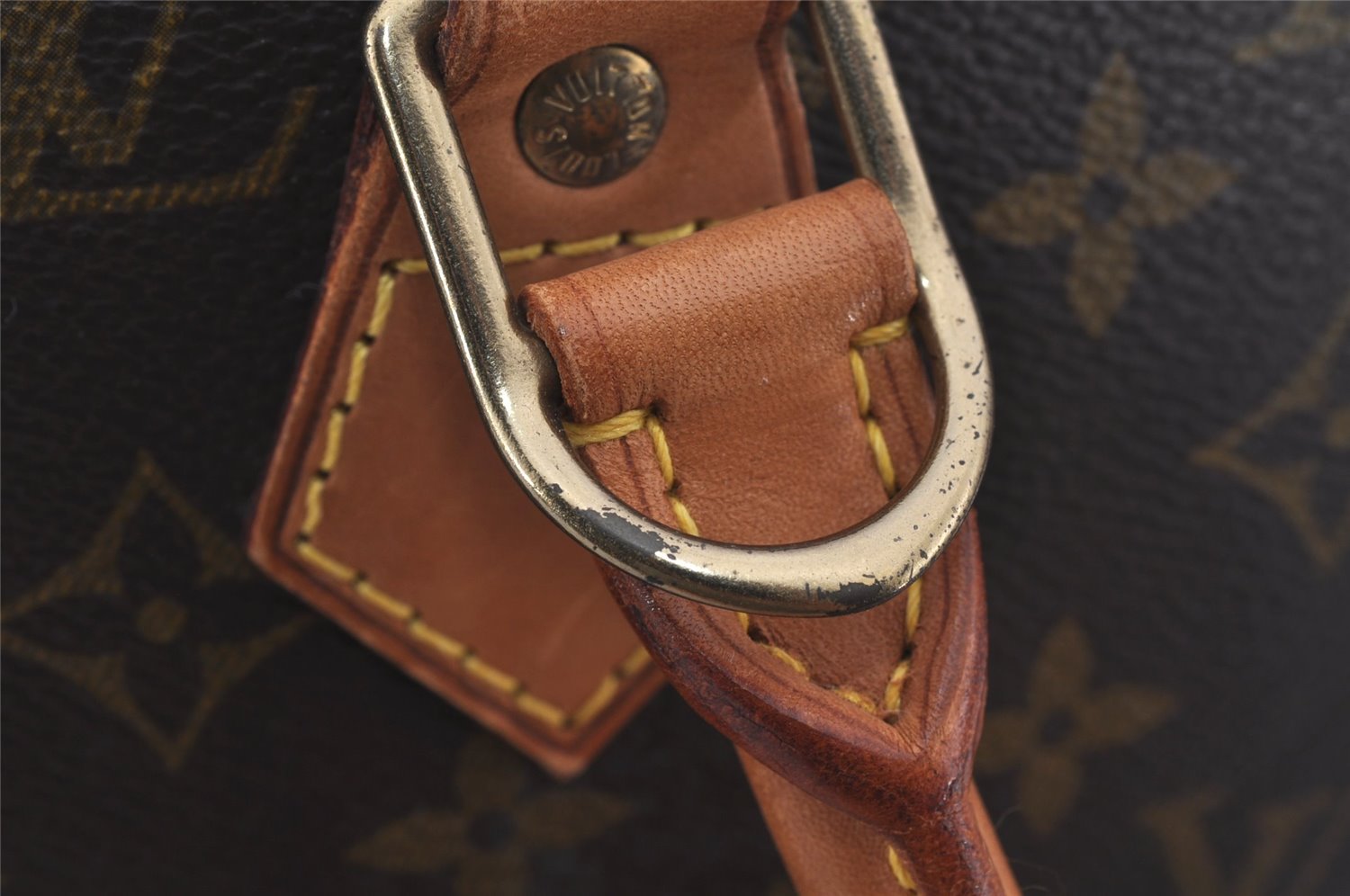 Authentic Louis Vuitton Monogram Alma Hand Bag Purse M51130 LV 7020J