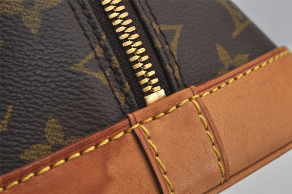 Authentic Louis Vuitton Monogram Alma Hand Bag Purse M51130 LV 7020J