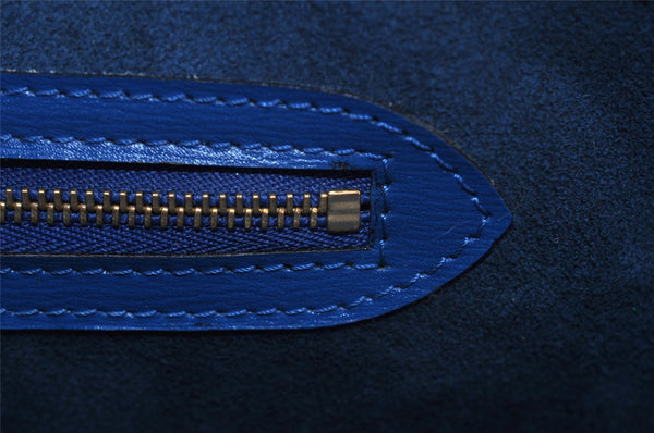 Auth Louis Vuitton Epi Saint Jacques Shopping Shoulder Bag Blue M52265 LV 7021I