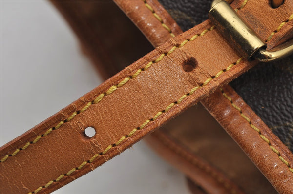 Authentic Louis Vuitton Monogram Bucket PM Shoulder Tote Bag M42238 Junk 7025J