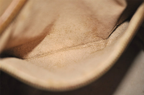 Authentic Louis Vuitton Monogram Bucket PM Shoulder Tote Bag M42238 Junk 7025J