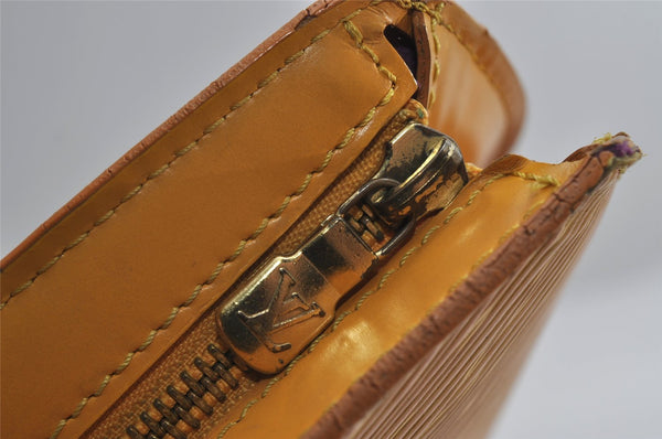 Auth Louis Vuitton Epi Saint Jacques Shopping Shoulder Bag M52269 Yellow 7027I