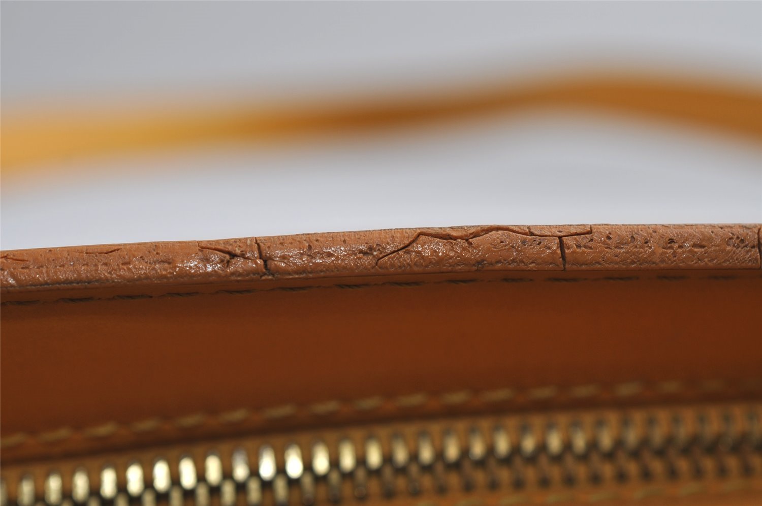 Auth Louis Vuitton Epi Saint Jacques Shopping Shoulder Bag M52269 Yellow 7027I