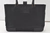 Authentic GUCCI Vintage Shoulder Tote Bag Canvas Leather 0021109 Black 7027K