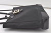 Authentic GUCCI Vintage Shoulder Tote Bag Canvas Leather 0021109 Black 7027K