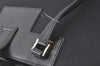 Authentic GUCCI Vintage Shoulder Tote Bag Canvas Leather 0021109 Black 7027K