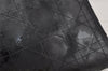 Authentic Christian Dior Diorissimo Cannage Tote Hand Bag Enamel Black CD 7028I