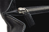 Authentic Christian Dior Vintage Shoulder Hand Bag Denim Leather Black CD 7028K