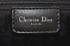 Authentic Christian Dior Vintage Shoulder Hand Bag Denim Leather Black CD 7028K