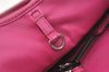 Authentic Christian Dior Vintage Shoulder Tote Bag Leather Pink 7029I