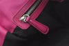Authentic Christian Dior Vintage Shoulder Tote Bag Leather Pink 7029I