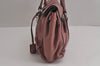 Authentic PRADA Vintage Leather Shoulder Hand Bag Pink 7029J