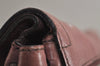 Authentic PRADA Vintage Leather Shoulder Hand Bag Pink 7029J