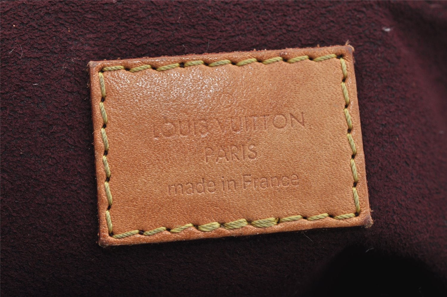 Authentic Louis Vuitton Monogram Montaigne GM 2Way Hand Bag M41055 LV 7031I