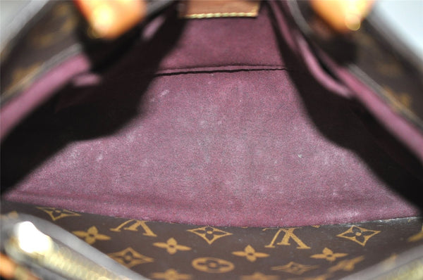 Authentic Louis Vuitton Monogram Montaigne GM 2Way Hand Bag M41055 LV 7031I