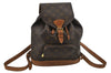 Authentic Louis Vuitton Monogram Montsouris MM Backpack M51136 LV 7033J