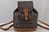 Authentic Louis Vuitton Monogram Montsouris MM Backpack M51136 LV 7033J
