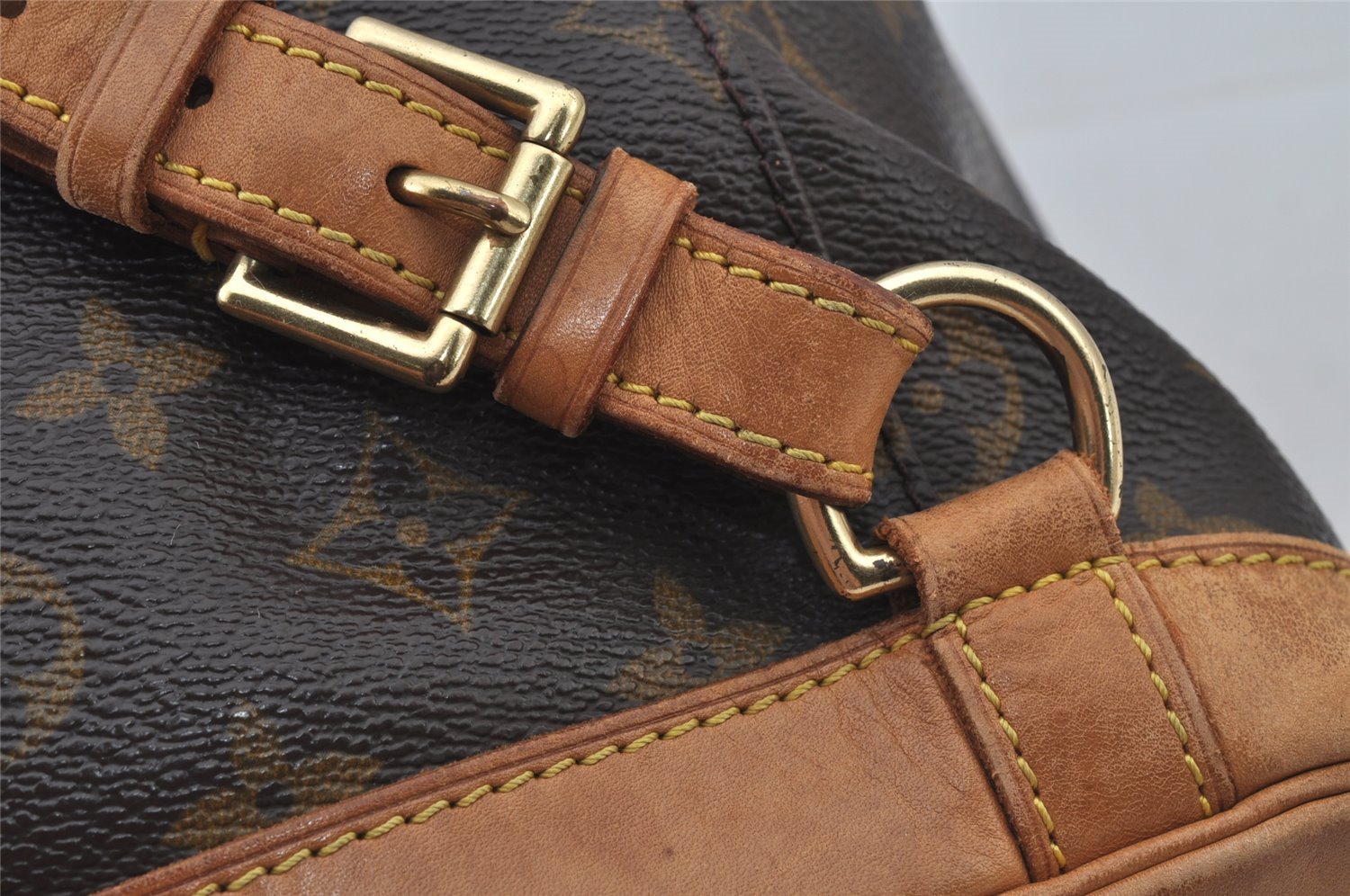 Authentic Louis Vuitton Monogram Montsouris MM Backpack M51136 LV 7033J