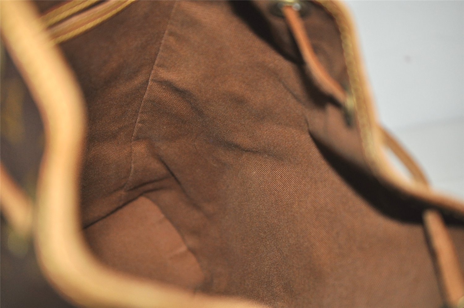 Authentic Louis Vuitton Monogram Montsouris MM Backpack M51136 LV 7033J