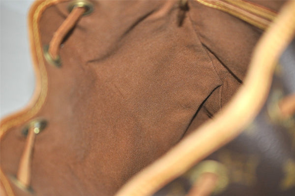 Authentic Louis Vuitton Monogram Montsouris MM Backpack M51136 LV 7033J