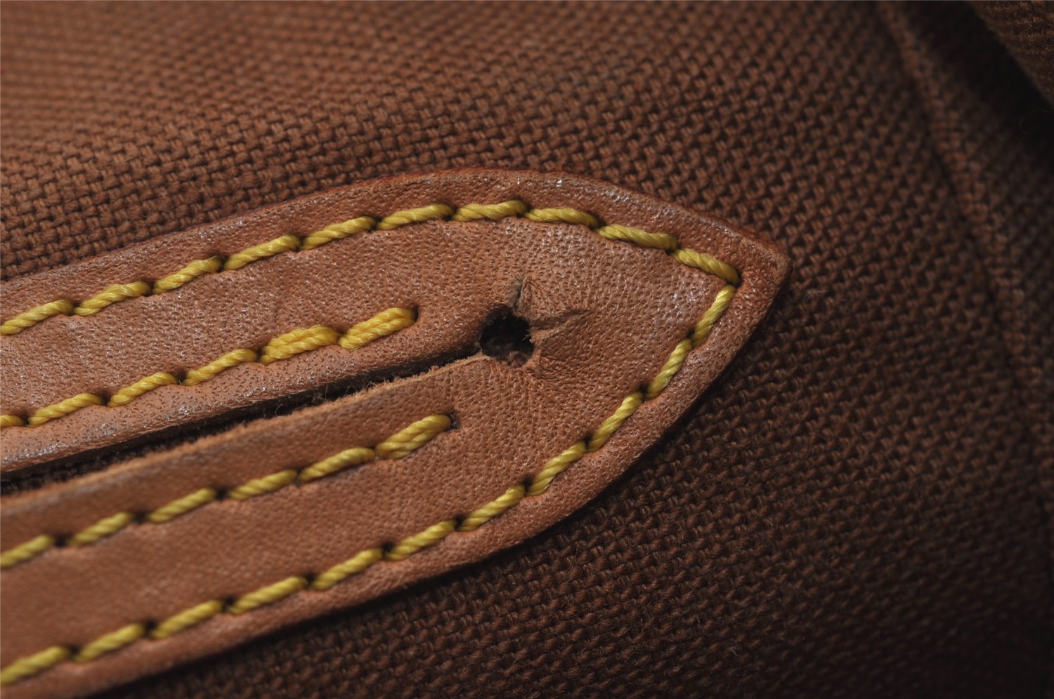 Authentic Louis Vuitton Monogram Montsouris MM Backpack M51136 LV 7033J