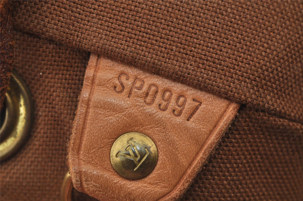 Authentic Louis Vuitton Monogram Montsouris MM Backpack M51136 LV 7033J