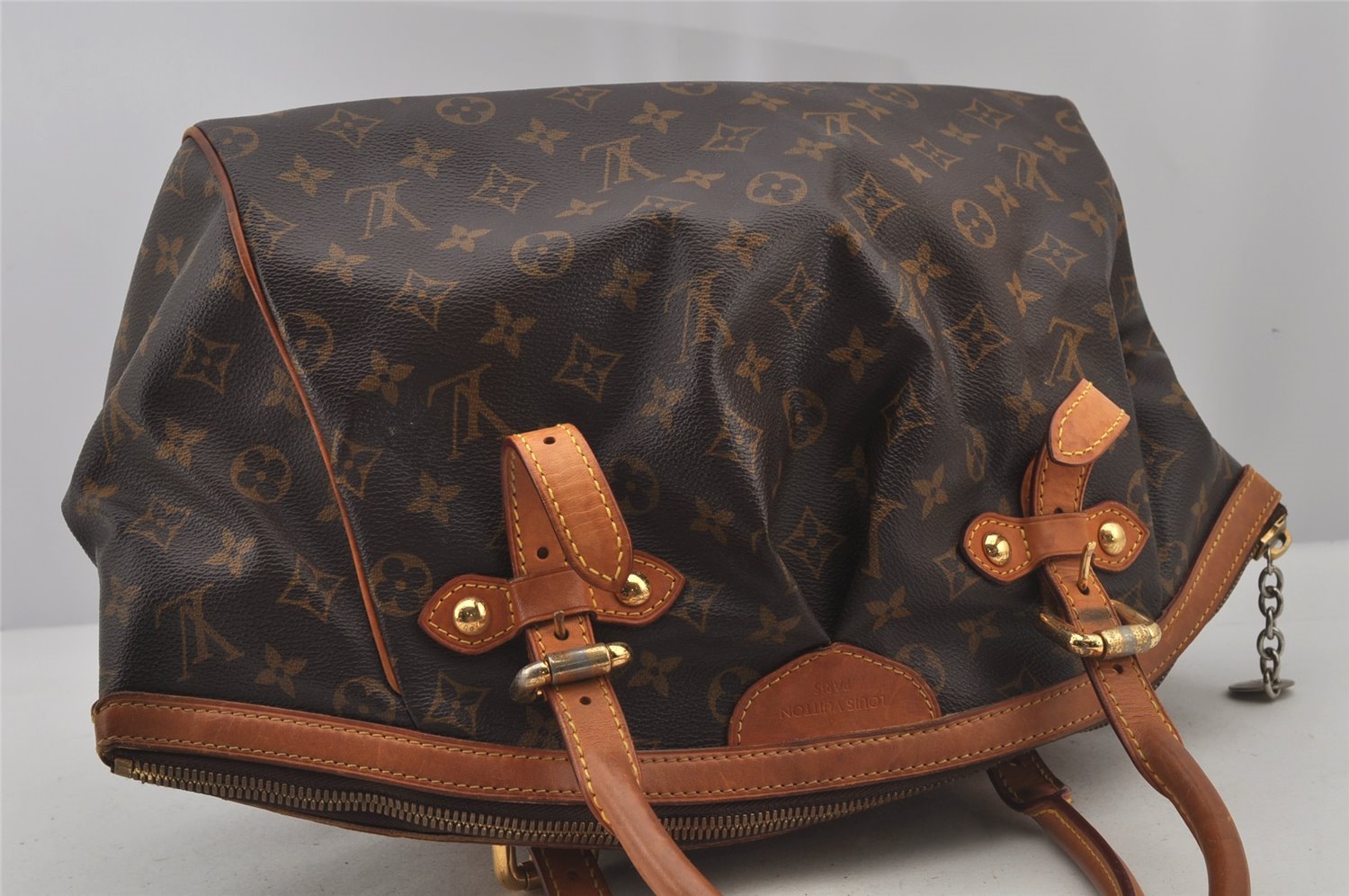 Authentic Louis Vuitton Monogram Tivoli GM Hand Tote Bag M40144 LV 7034J