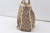 Authentic GUCCI Abbey Shoulder Hand Bag GG Canvas Leather 170004 Brown 7034K