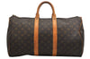 Authentic Louis Vuitton Monogram Keepall 45 Travel Boston Bag M41428 Junk 7035J