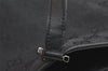 Authentic GUCCI Vintage Shoulder Tote Bag GG Canvas Leather 31243 Black 7035K