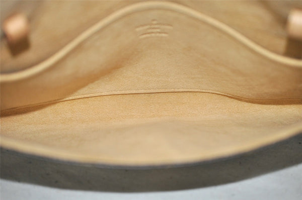 Authentic Louis Vuitton Monogram Pochette Twin GM Shoulder Bag M51852 LV 7036I