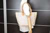 Authentic Louis Vuitton Damier Azur Saleya MM Shoulder Tote Bag N51185 LV 7039I