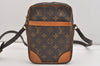 Authentic Louis Vuitton Monogram Danube Shoulder Cross Body Bag M45266 LV 7039J