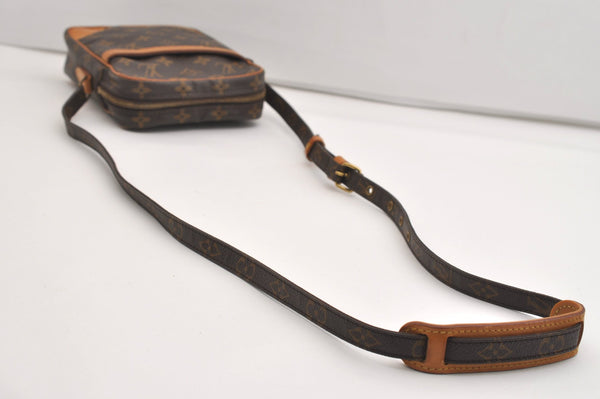 Authentic Louis Vuitton Monogram Danube Shoulder Cross Body Bag M45266 LV 7039J